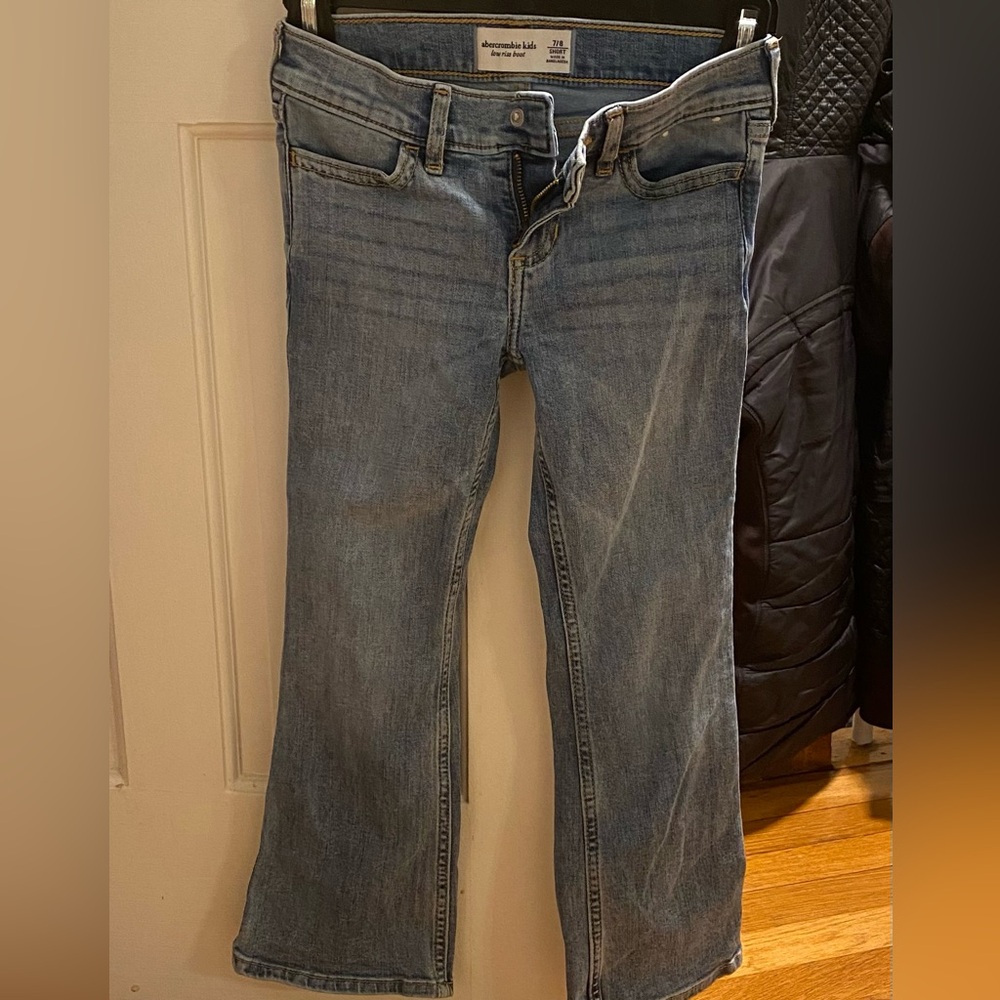 Girls 6/8 Low Rise Boot Jeans
